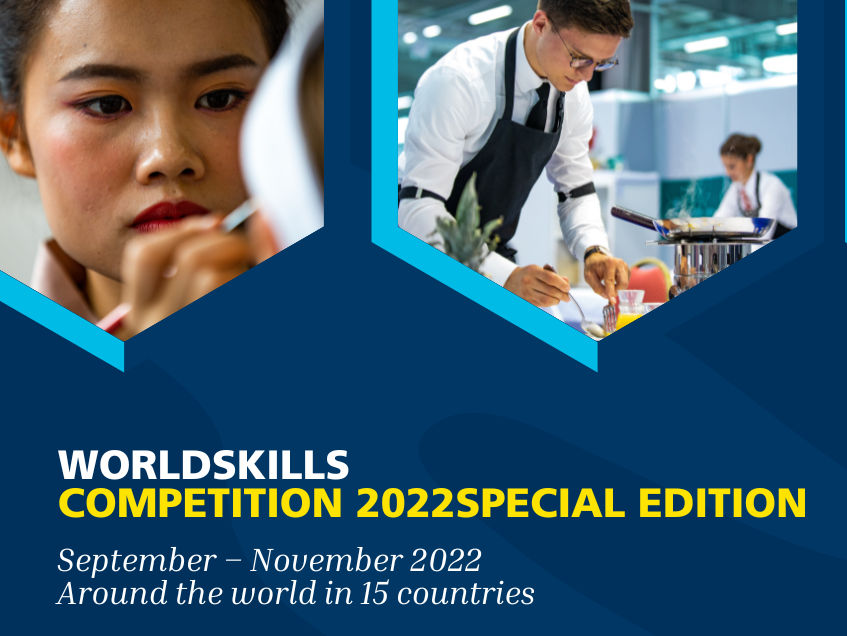 WorldSkills Competition 2022 Special Edition 1,000 Competitors in 15