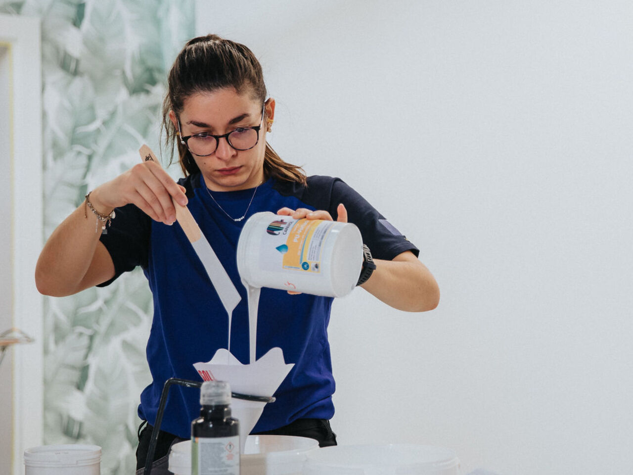 Young painters and tilers compete in South Tyrol, Italy